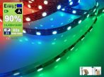   LED szalag beltéri (5050-060) - RGB színes, Dekor, 14,4W / méter
