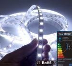   LED szalag beltéri (2835-060) - fehér (hideg), 14,4W / méter