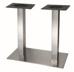   K-Strong központi asztalláb 700x400 mm, H 730 mm, nemesacél